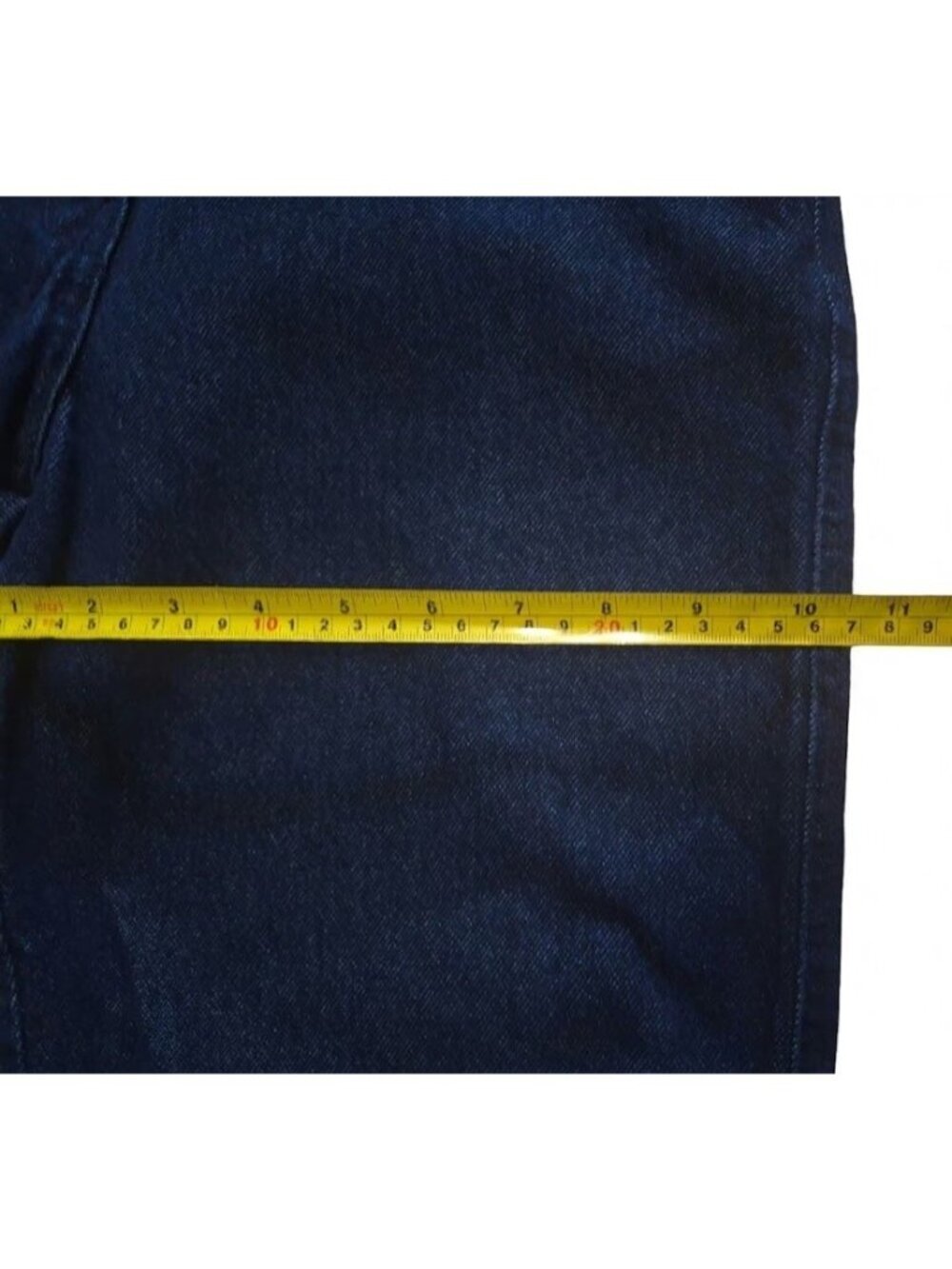 H&M Womens Wide Leg Blue Denim Pants High Rise Size 6 US. - Picture 8 of 9